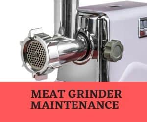 Meat Grinder Maintenance