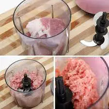 How to grind meat using a food processor