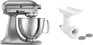 Artisan Stand Mixer and Food Grinder Bundle