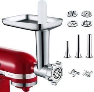 GVODE Food Grinder Attachment and Sausage Stuffer