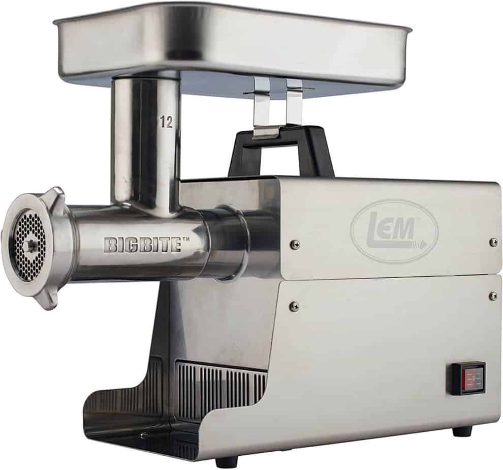 LEM Products Stainless Steel Big Bite Electric Meat Grinder