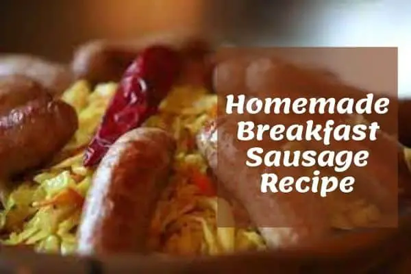 Homemade Breakfast Sausage Recipe
