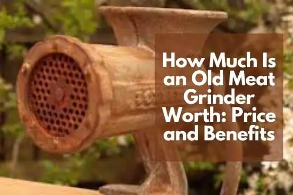 How Much Is an Old Meat Grinder Worth